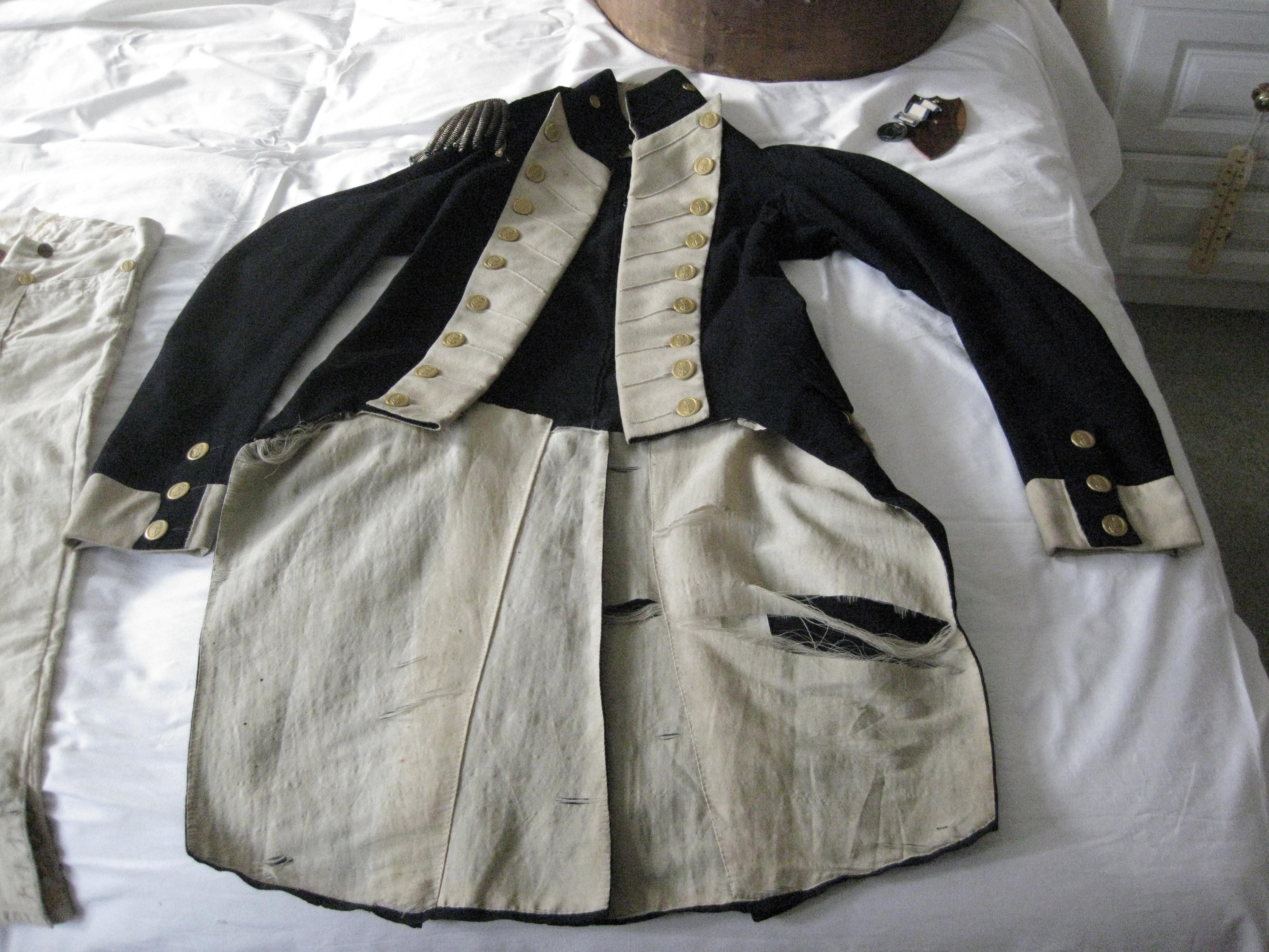 Lieutenant William Hicks' uniform coat